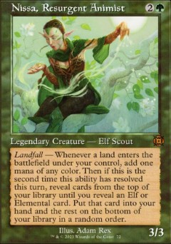 Nissa, Resurgent Animist March of the Machine- The Aftermath Retro Frame